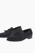 0405~EZ TAILORING Suede Tassel Loafer SIENA