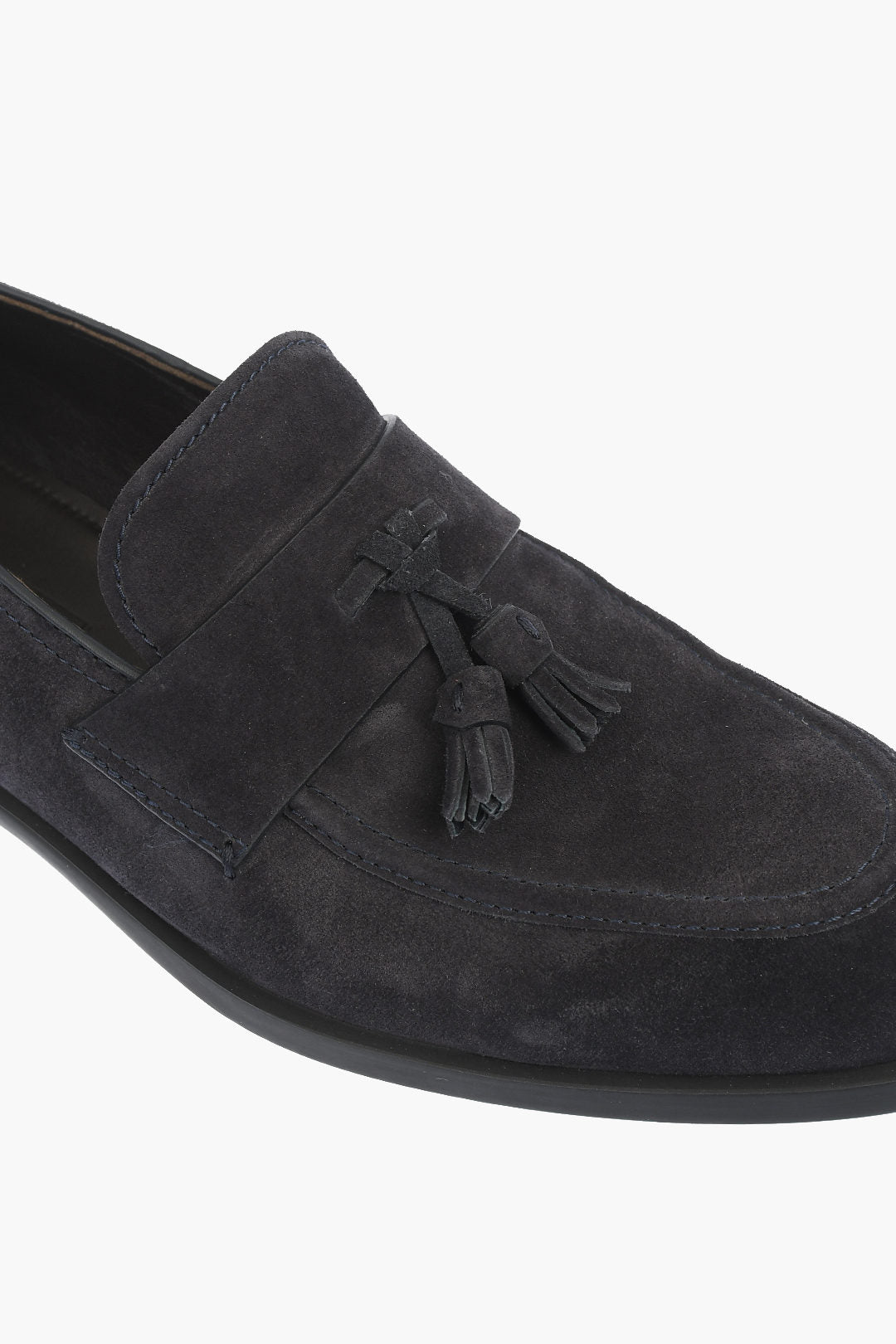 0405~EZ TAILORING Suede Tassel Loafer SIENA