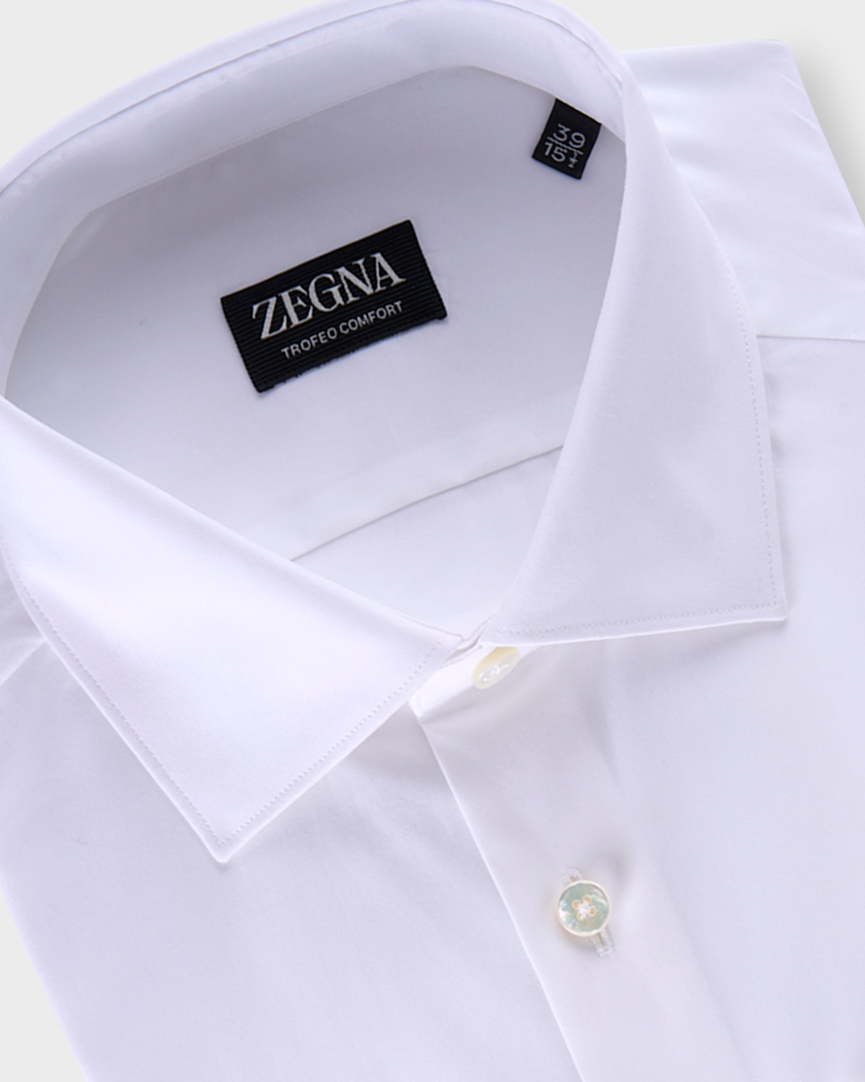 White Trofeo Comfort Cotton Shirt