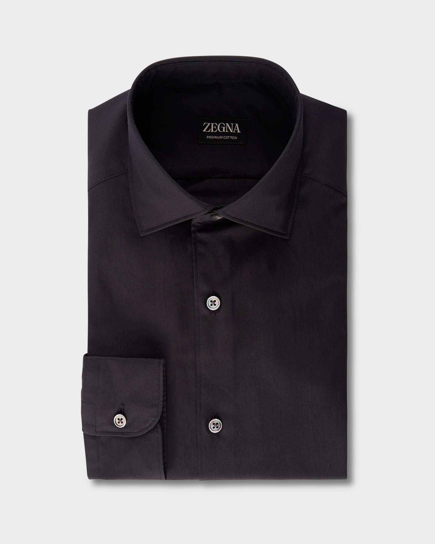 Black Premium Cotton Shirt