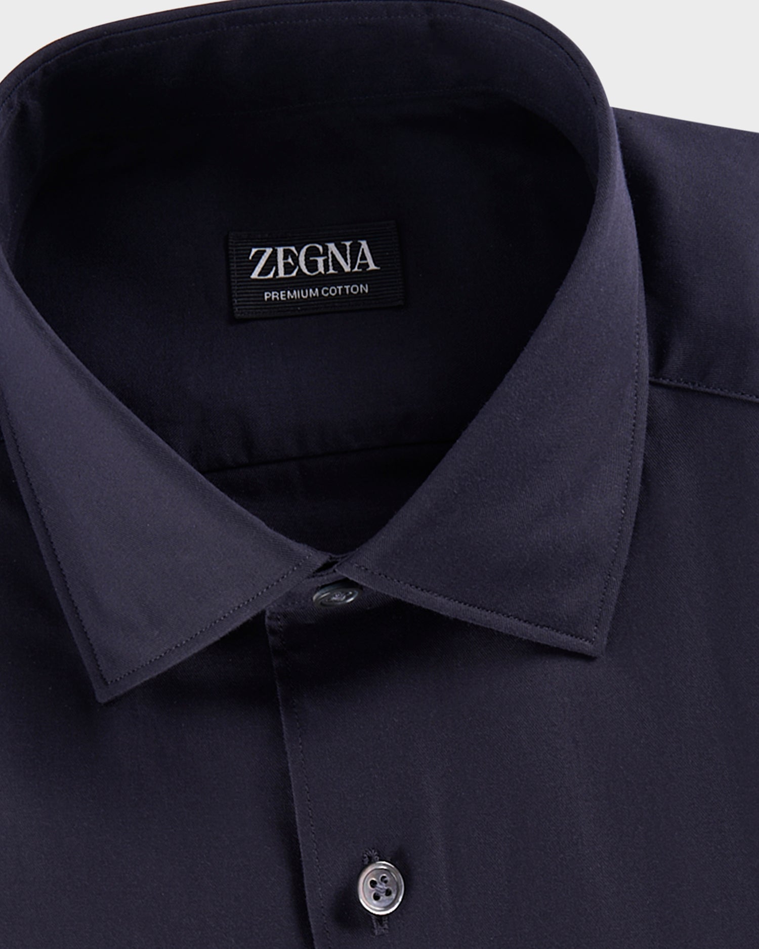 Navy Premium Cotton Shirt