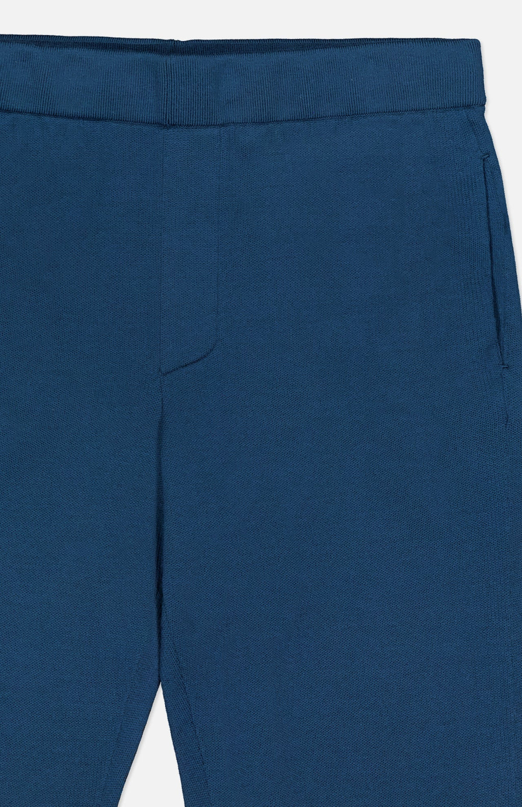 Wool Blend Double Stitch Joggers