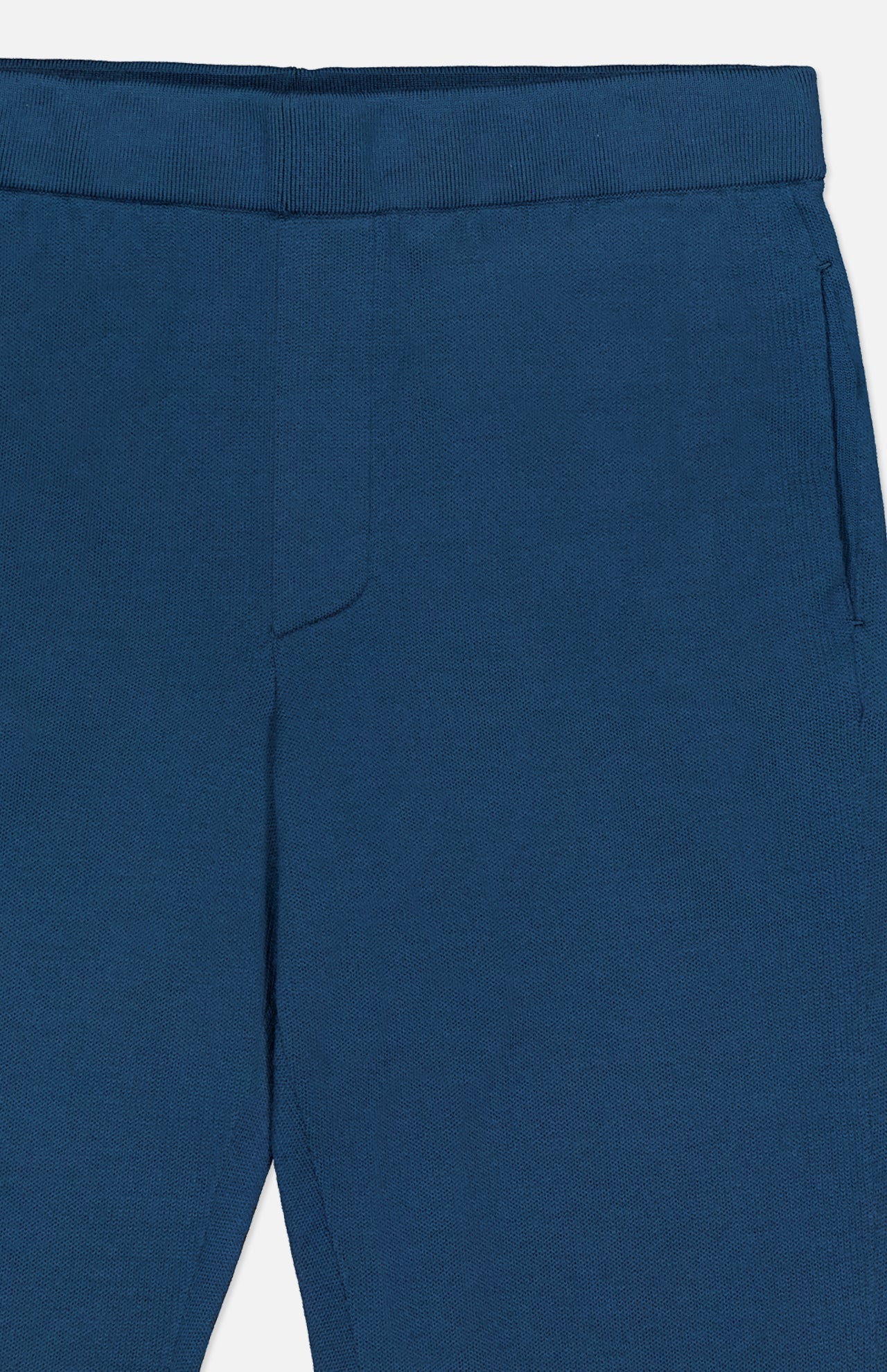 Wool Blend Double Stitch Joggers